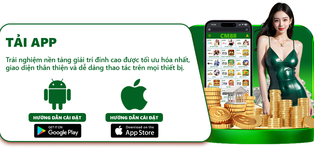 Hướng dẫn tải app nhà cái cm88.limited